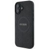 Guess GUHMP16SPSAPSMEK iPhone 166.1 czarny/black hardcase Saffiano Peony Classic Logo MagSafe