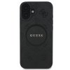 Guess GUHMP16SPSAPSMEK iPhone 166.1 czarny/black hardcase Saffiano Peony Classic Logo MagSafe