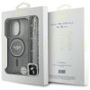 Guess GUHMP16XHGCRELSK iPhone 16 Pro Max 6.9 czarny/black hardcase IML Glitter With Pearl Strap MagSafe