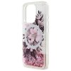 Guess GUHMP16LLFMWTP iPhone 16 Pro 6.3  różowy/pink hardcase Liquid Glitter Flower MagSafe