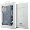 Guess GUHCP16LHC4SEB iPhone 16 Pro 6.3  niebieski/blue hardcase Crossbody Cord 4G Print