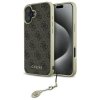 Guess GUHCP16MGF4GBR iPhone 16 Plus 6.7 brązowy/brown hardcase 4G Charms Collection
