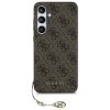 Guess GUHCS24FEGF4GBR S24 FE S721        brazowy/brown hardcase 4G Charms Collection