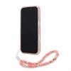 Guess GUHMP16XHCPOFPP iPhone 16 Pro Max  6.9 różowy/pink hardcase IML Flowers Allover Electro With Pearl Strap MagSafe