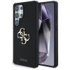 Etui Guess Silicone Big 4G Logo Bottom   Script Samsung Galaxy S25 Ultra czarny