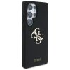 Etui Guess Silicone Big 4G Logo Bottom   Script Samsung Galaxy S25 Ultra czarny