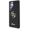 Etui Guess Fixed Glitter Big 4G Metal    Logo do Samsung Galaxy S25 Ultra czarny