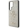 Etui Guess Fixed Glitter Big 4G Metal    Logo do Samsung Galaxy S25 Ultra złoty