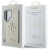 Etui Guess Fixed Glitter Big 4G Metal    Logo do Samsung Galaxy S25 Ultra złoty