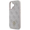 Etui Guess HC PU 4G Small 4G and Classic do iPhone 16 MagSafe różowy