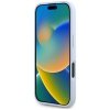 Etui Guess Grained Big 4G Logo Small     Classic Logo do iPhone 16 niebieski