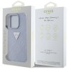 Etui Guess Hot Stamp 4G Pattern Triangle Metal Logo do iPhone 16 Pro Max fioletowy