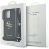 Etui Guess 4G Big Logo Cord Stap         Crossbody do iPhone 16 Pro czarny