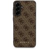 Etui Guess 4G Metal Gold Logo do Samsung Galaxy A36 brązowy