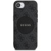Etui Guess 4G Circle Classic Logo        MagSafe do iPhone 16e czarny