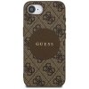 Etui Guess 4G Circle Classic Logo        MagSafe do iPhone 16e brązowy
