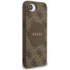 Etui Guess 4G Circle Classic Logo        MagSafe do iPhone 16e brązowy