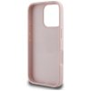 Etui Guess Grained Roses Big 4G logo do  iPhone 16 Pro różowy