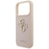Etui Guess Grained Big 4G & Classic Logo do iPhone 17 Pro różowy