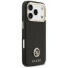 Etui Guess Grained Strass Logo MagSafe   do iPhone 17 Pro czarny