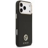 Etui Guess Grained Strass Logo MagSafe   do iPhone 17 Pro Max czarny