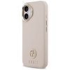 Etui Guess Grained Strass Logo MagSafe   do iPhone 17 różowy