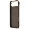 Etui Guess 4G Stripe MagSafe do iPhone   Air brązowy