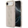Etui Guess 4G Stripe MagSafe do iPhone   Air różowy