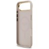 Etui Guess 4G Strass Logo & Big Strap    Metal Buttons MagSafe do iPhone Air różowy