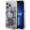 Hello Kitty HKHCP13LHDGPHT iPhone 13 Pro / 13 6.1 biały/white hardcase IML Kitty On Bricks Graffiti