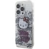 Hello Kitty HKHCP15LHDGPHT iPhone 15 Pro 6.1 biały/white hardcase IML Kitty On Bricks Graffiti