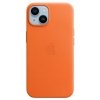 Etui Apple MPPF3ZM/A iPhone 14 Plus / 15 Plus 6.7 pomarańczowy/orange Leather Case MagSafe