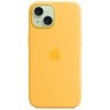 Etui Apple MWNA3ZM/A iPhone 15 / 14 / 136.1 MagSafe promienny żółty/sunshine Silicone Case
