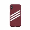 Adidas OR Moulded PU Suede iPhone X/XSburgundowy/collegiate burgundy 33282