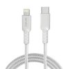 4smarts Ładowarka sieciowa + kabel MFIVoltPlug PD 30W GaN USB-C/Lightning 1,5m biała/white 451534