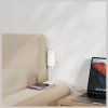 Ładowarka sieciowa 4smarts FlatPlug Slim Dual 65W GaN 2xUSB-C biały
