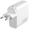 Ładowarka sieciowa 4smarts Flex Pro 100W 3xUSB-C + 1xUSB-A Travel Edition biała