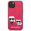 Karl Lagerfeld KLHCP13SPCUSKCP iPhone 13 mini 5,4 fuksja/fuchsia hardcase Ikonik Karl & Choupette