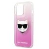 Karl Lagerfeld KLHCP13LCTRP iPhone 13 Pro / 13 6,1 hardcase różowy/pink Choupette Head