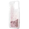 Karl Lagerfeld KLHCP13XPABGNU iPhone 13 Pro Max 6,7 różowy/pink hardcase PEEK A BOO Liquid Glitter