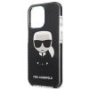 Karl Lagerfeld KLHCP13LTPEIKK iPhone 13Pro / 13 6,1 hardcase czarny/black Iconik Karl