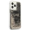 Karl Lagerfeld KLHCP13LLGGKBK iPhone 13Pro/ 13 6,1czarny/black hardcase Liquid Glitter Gatsby