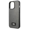 Karl Lagerfeld KLHCP13LSFMP2DG iPhone 13Pro / 13 6,1 hardcase srebrny/silver Saffiano Plaque