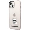 Karl Lagerfeld KLHCP14MCTTRI iPhone 14 Plus / 15 Plus 6,7 hardcase różowy/pink Transparent Choupette Body