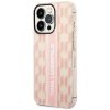 Karl Lagerfeld KLHCP14LHKLSPCP iPhone 14 Pro 6,1 hardcase różowy/pink Mono Vertical Stripe
