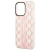 Karl Lagerfeld KLHCP14LHKLSPCP iPhone 14 Pro 6,1 hardcase różowy/pink Mono Vertical Stripe