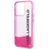 Karl Lagerfeld KLHCP14XLCKVF iPhone 14 Pro Max 6,7 różowy/pink hardcase Liquid Glitter Elong