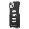 Karl Lagerfeld KLHCP13MTPE2TK iPhone 13/ 14 / 15 6,1 hardcase czarny/black Karl&Choupette Head