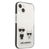 Karl Lagerfeld KLHCP13STPEKCW iPhone 13 mini 5,4 hardcase biały/white Karl&Choupette