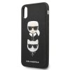 Karl Lagerfeld KLHCI65SAKICKCBK iPhoneXS Max czarny/black hardcase Saffiano Karl&Choupette Head